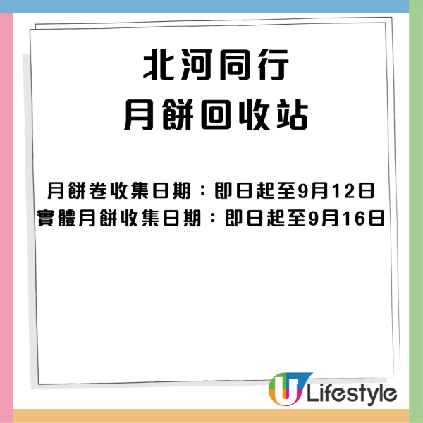 月餅盒指定回收點可獲$80優惠券！港九新界都有 東海堂／美心MX／奇華