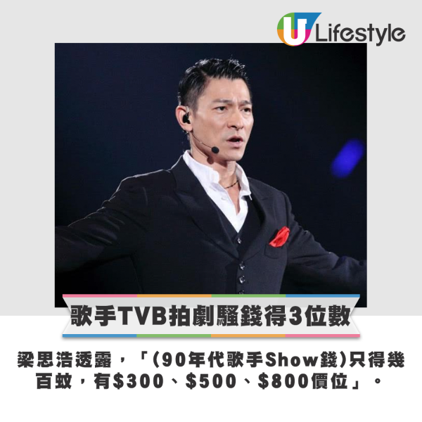 8、90年代歌手在TVB拍劇Show錢只有3位數。