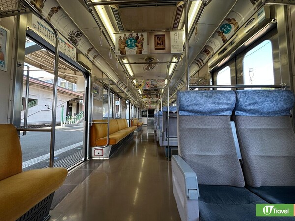 伊豆急行線電車（韋珈萱攝）