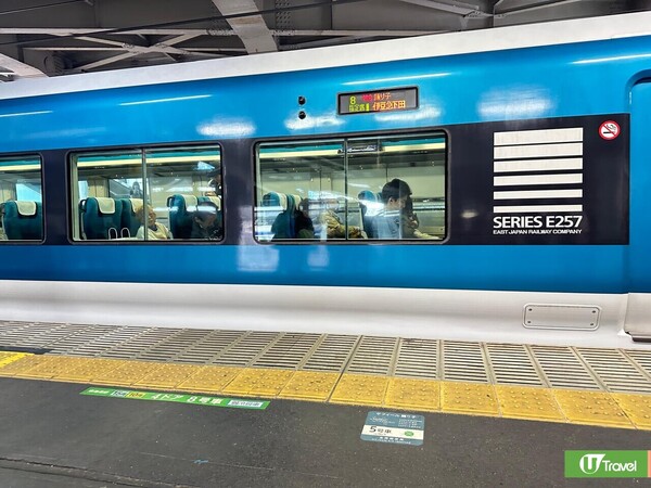 JR電車 - 踴子號（踊り子号 / Odoriko）特急普通車廂（韋珈萱攝）