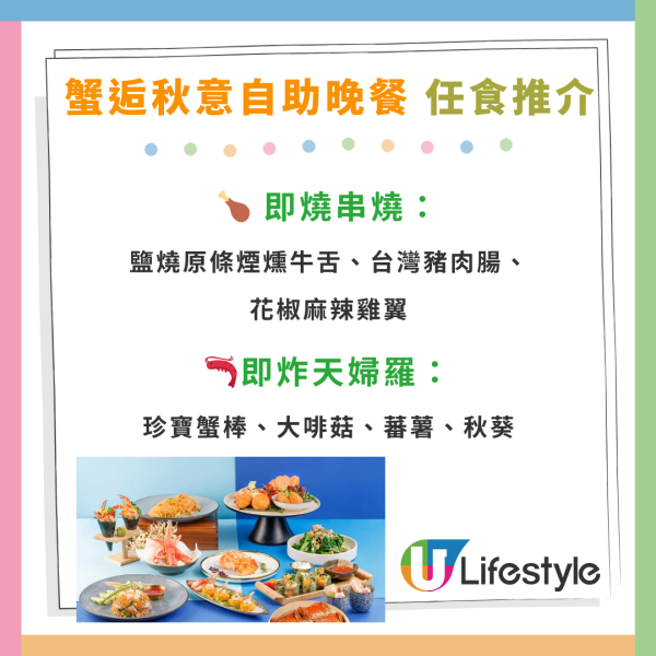 西貢WM酒店自助餐買1送1！位位送清蒸大閘蟹！任食生蠔／法國麵包蟹／松葉蟹腳／安格斯牛扒