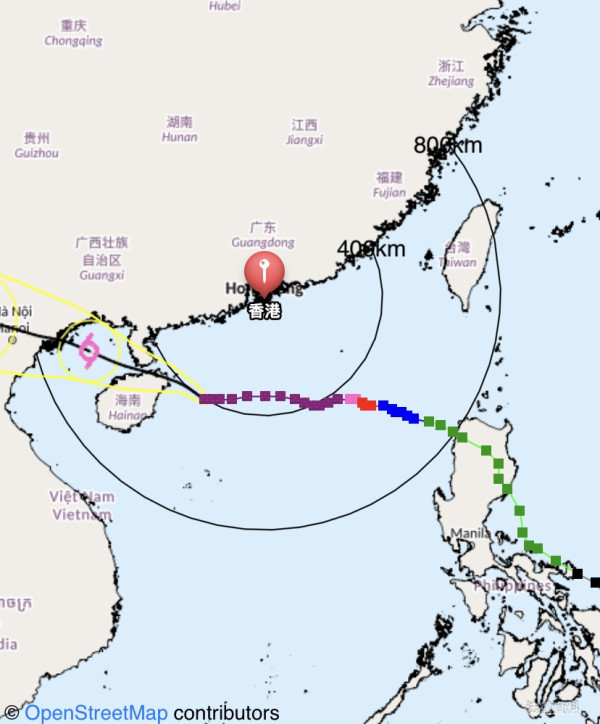 摩羯颱風來襲！天文台：下午12時40分改發3號風球 摩羯逐漸遠離本港