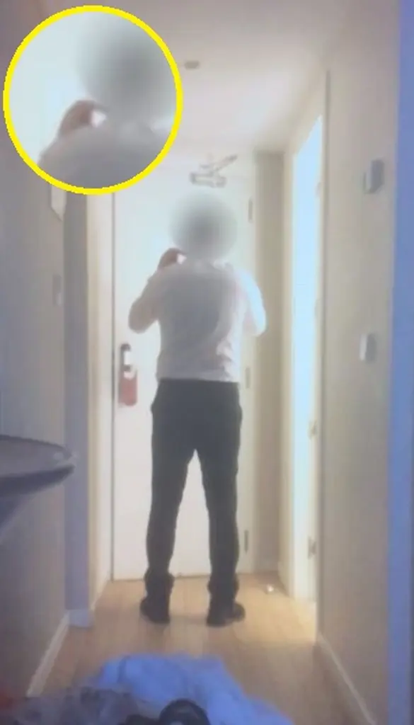 內地準五星級酒店大堂擺放擦邊美女畫布 網民：以為訂了甚麼奇怪酒店 