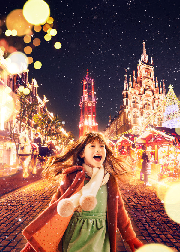 長崎豪斯登堡聖誕活動開催!歐陸風打卡位 3層旋轉木馬/巨型聖誕樹/7萬盞LED摩天輪