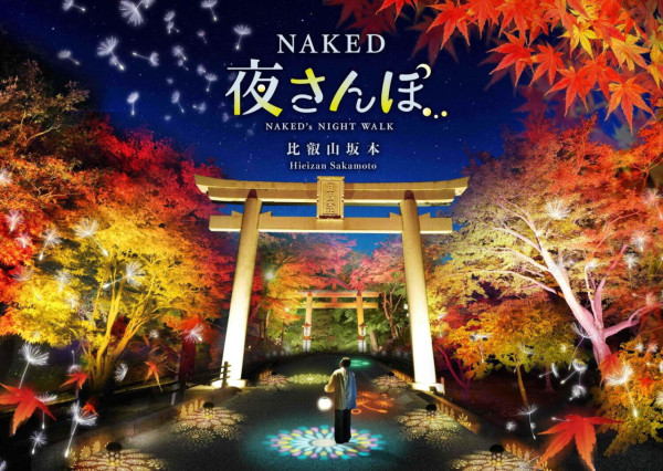 京都NAKED GARDEN秋季紅葉燈光秀 9大藝術X傳統活動限定登場！豐收祭/夜間參拜 