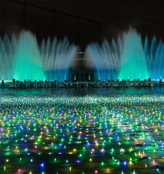 東京讀賣樂園「冬日寶石燈飾show」開催！60周年限定「鑽石色」主題LED燈海 