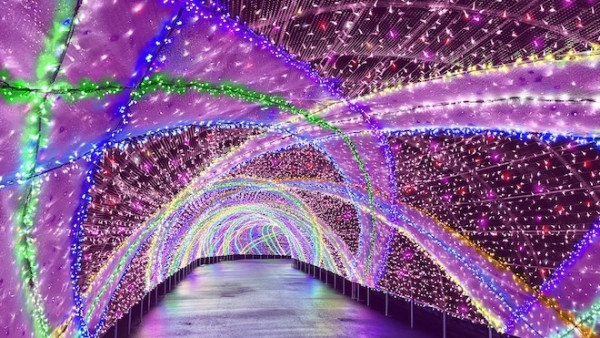 東京讀賣樂園「冬日寶石燈飾show」開催！60周年限定「鑽石色」主題LED燈海 