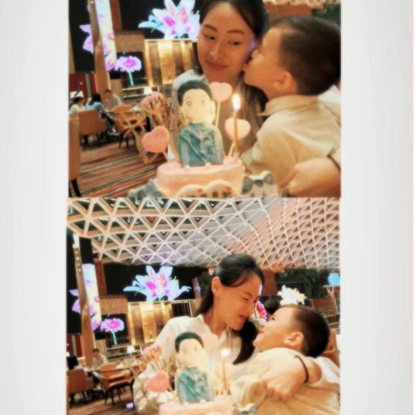 梁洛施與大仔低調現身美國？ 疑似囝囝近照曝光 身高直逼媽咪！ 