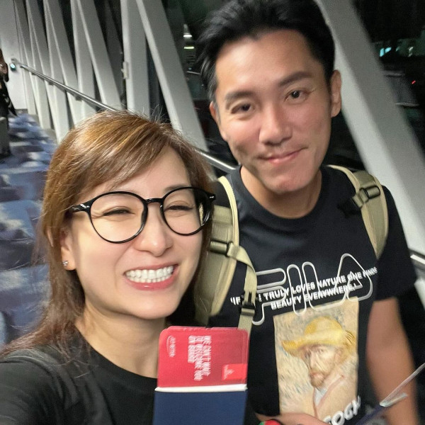 張頴康麥雅緻婚後第一次歐遊 廿四孝爸爸用呢個方式「掛」住愛女 