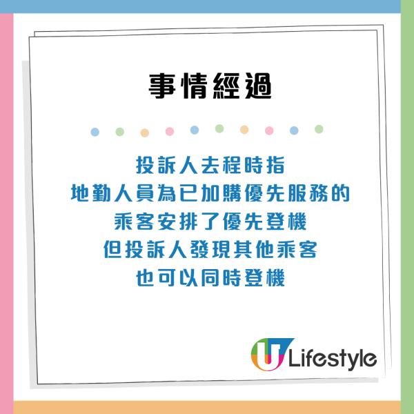 機票附加服務貨不對版，消委會列舉3大投訴個案 。來源：消委會