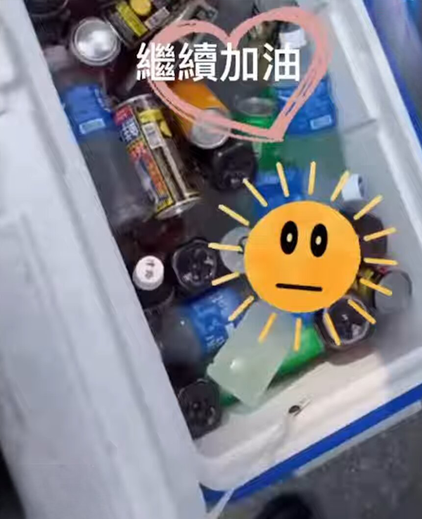 陳浚霆收工後專程去買了一大車飲品給劇組人員解暑，暖心舉動獲激讚。