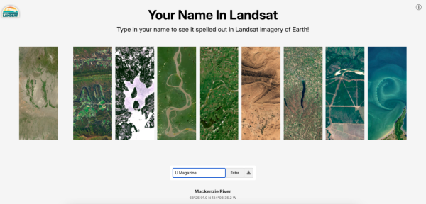 近期爆紅「NASA地球英文名」以海洋/沙漠/雪地拼湊你的個性名字 