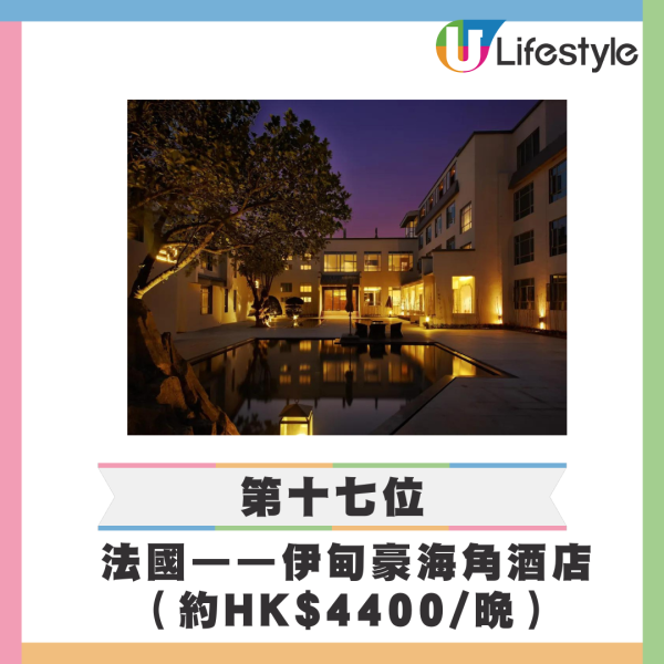 全球最佳酒店2024揭曉 香港2間躋身前10/第一位於港人最愛旅遊地 