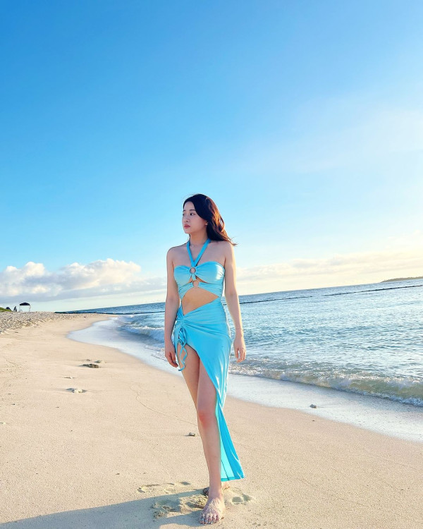 前TVB主播台南旅行曬靚相 離巢後大解放 曬豐滿好身材