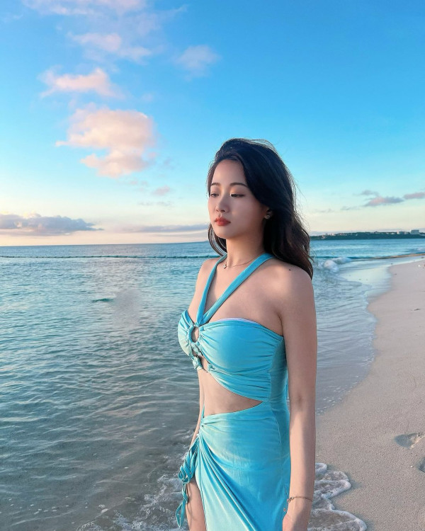 前TVB主播台南旅行曬靚相 離巢後大解放 曬豐滿好身材