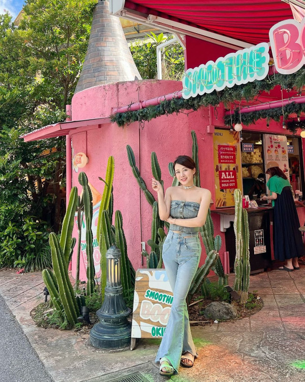 前TVB主播台南旅行曬靚相 離巢後大解放 曬豐滿好身材