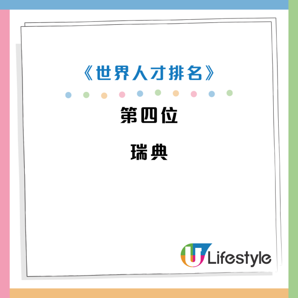 2024世界人才排名｜香港重返十大 列亞洲第二！理科畢業生比例踞榜首