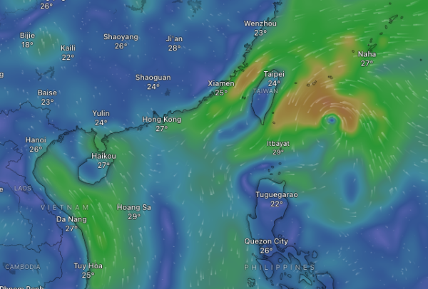 國慶打風｜颱風「西馬侖」10月1日或最接近香港？歐美預測颱風路徑