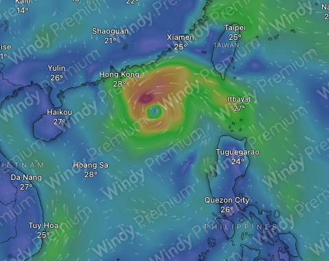 國慶或會打風！颱風「西馬侖」10月1最靠近香港！即睇歐美系統颱風路徑 