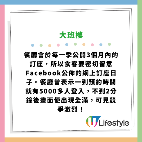 全港10大最難預約餐廳排行榜！中環名人飯堂大班樓只排第二／冠軍要等足2年才訂到 