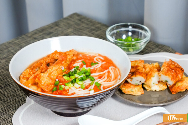 神還原南記魚肉春卷小窩米線｜港式風味／酥脆彈牙／濃郁蕃茄湯