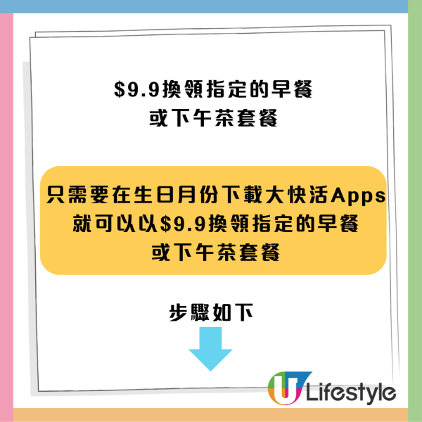 大快活神秘優惠 早餐／下午茶餐只需$9.9！簡單4步領取 即睇完整教學