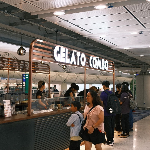 香港機場禁區餐廳 GELATO COMBO（圖片來源︰IG@gelatocombo）https://www.instagram.com/gelatocombo/