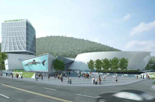 深圳小梅沙海洋世界國慶日開幕 6萬平方米/200+海洋生物/仿真機甲鯨鯊