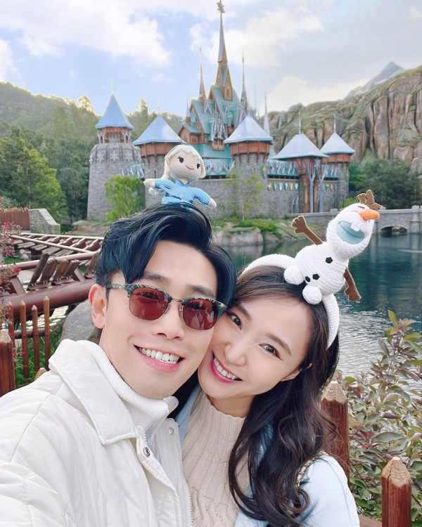 陸浩明女友遊台水著放題曬火辣身材！ 6號被指褲浪位有異樣：泳褲搶哂鏡 