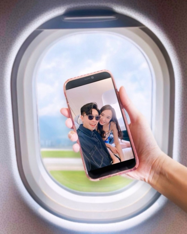 陸浩明女友遊台水著放題曬火辣身材！ 6號被指褲浪位有異樣：泳褲搶哂鏡 