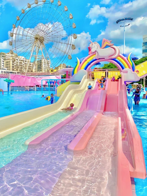 雲裡夢想樂園(圖片來源:小紅書@團建企劃婷婷) 雲裡夢想樂園(圖片來源:小紅書@團建企劃婷婷)