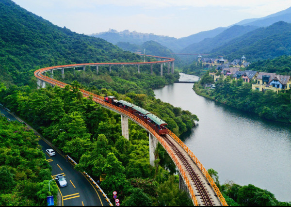 深圳東部華僑城︰茵特拉根小火車