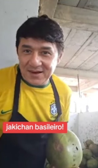 「巴西成龍」劈椰子影片網上瘋傳 與本尊勁似樣！2線索被指是AI合成？ 