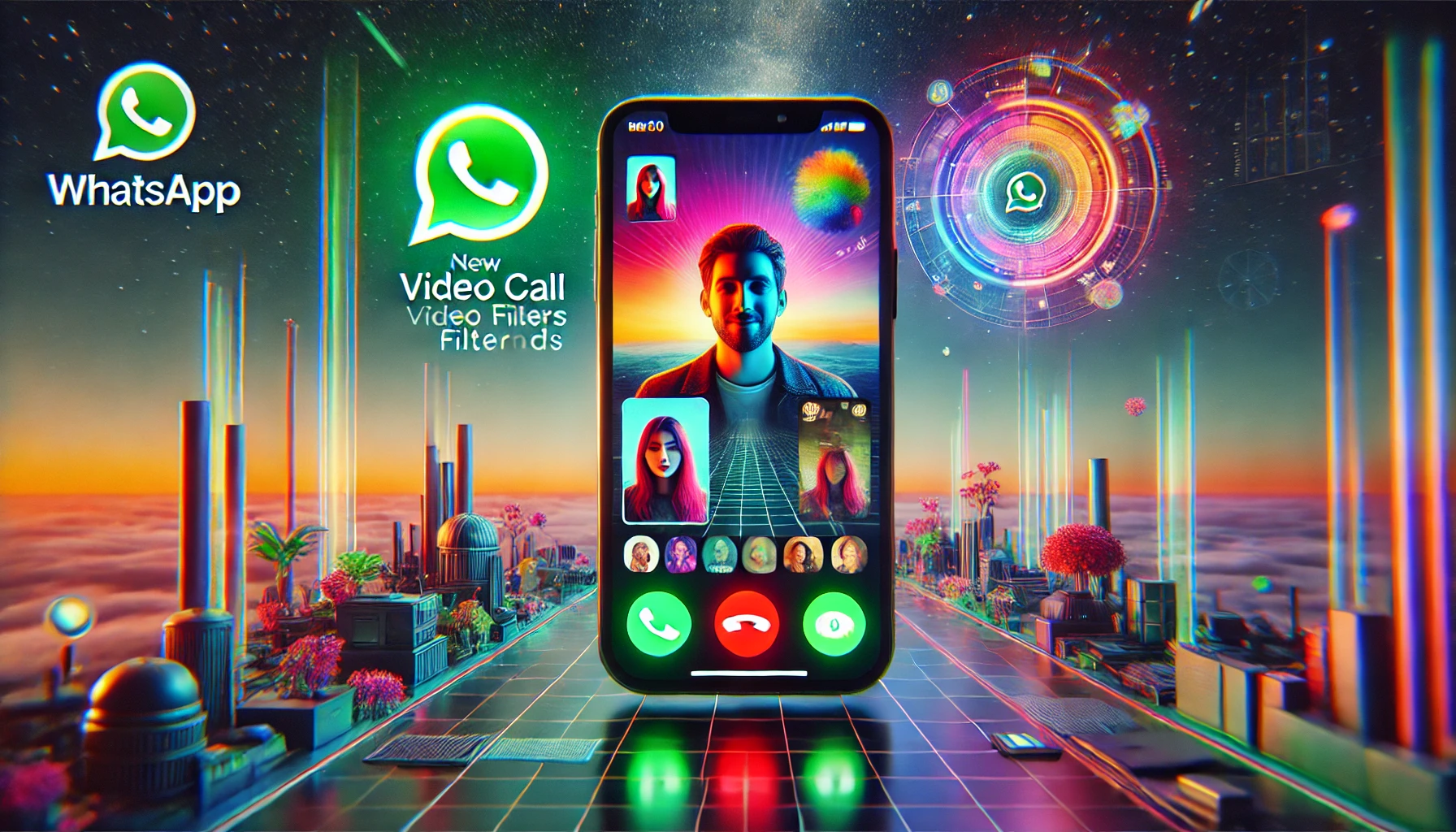 WhatsApp 推出全新視像通話濾鏡與背景！打造個性化通話體驗！