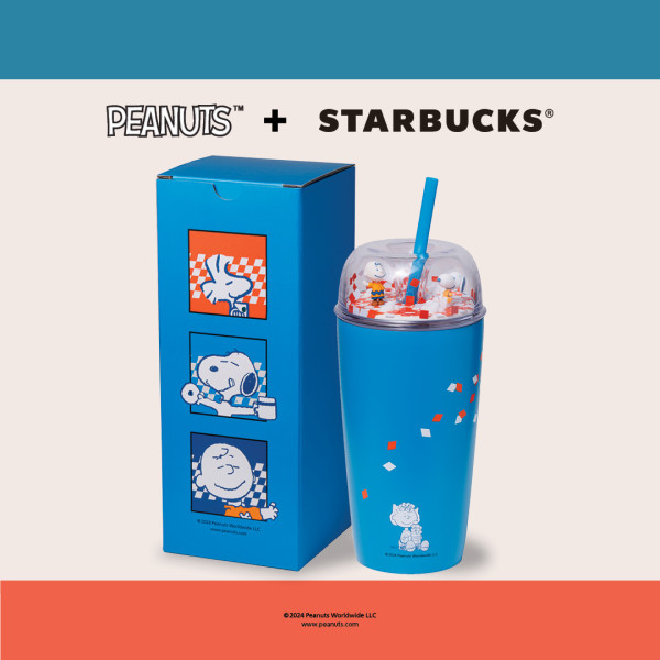 Starbucks聯乘《花生漫畫 PEANUTS》！黑芝麻系列飲品+限定萬聖節商品