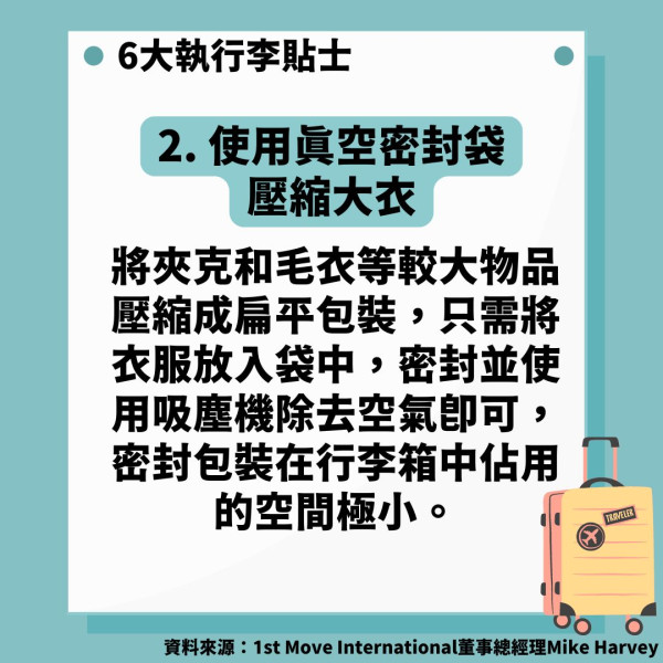 執行李｜衣物打直擺 俄羅斯方塊分層法更慳位 6大執行李貼士防鞋子變形