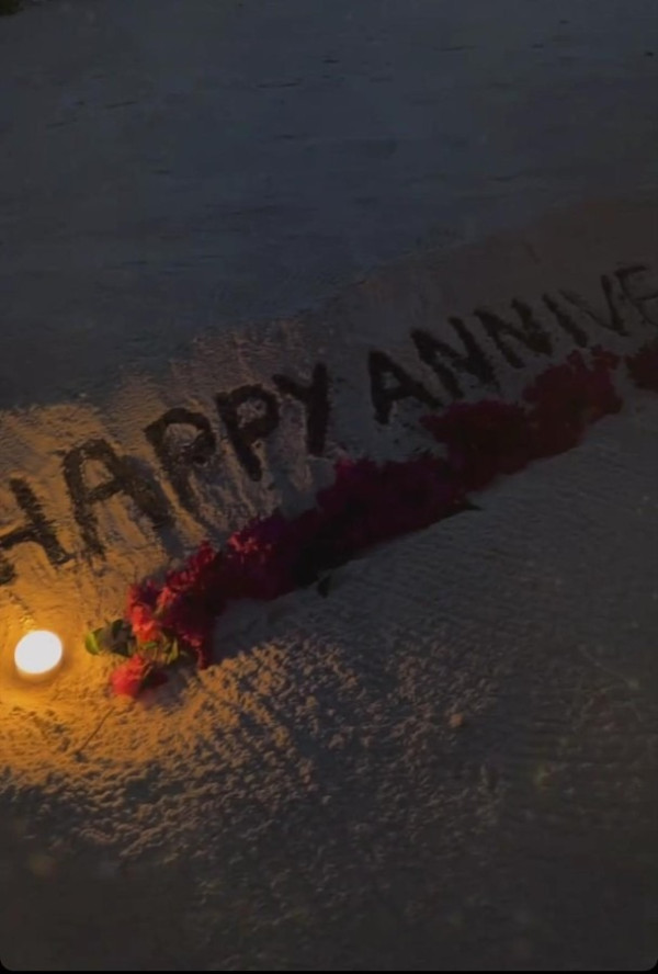 TVB小花馬爾代夫慶祝結婚1周年 大歎浪漫燭光晚餐/超奢華水上Villa 