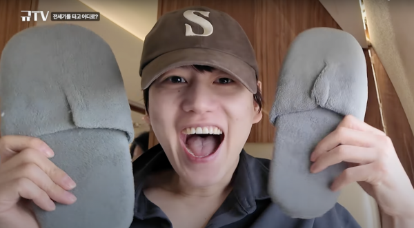 SJ圭賢公開上月包機來港內幕！上機即獲派2大貼心物品/座椅可變「碰碰車」 