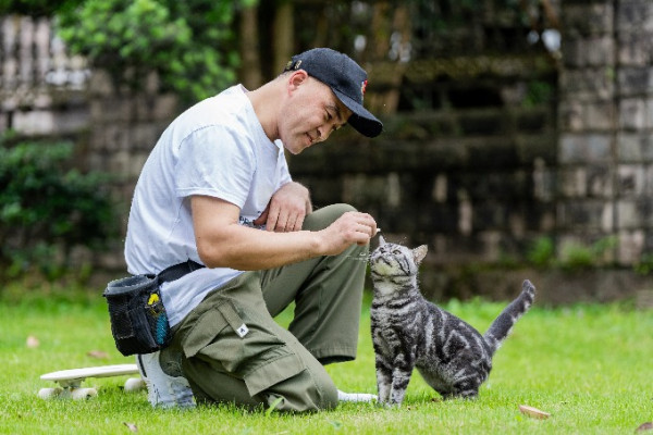 有片｜貓咪踩滑板破世界紀錄 網民感嘆：貓都滑得比我好！ 