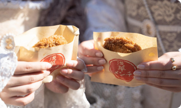 淺草美食︰CP值極高炸豬肉餅 淺草炸肉餅(圖片來源︰淺草炸肉餅官網) 淺草美食︰CP值極高炸豬肉餅 淺草炸肉餅(圖片來源︰淺草炸肉餅官網)