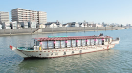 淺草美食︰屋形船 あみ幸(圖片來源︰あみ幸官網) 淺草美食︰屋形船 あみ幸(圖片來源︰あみ幸官網)