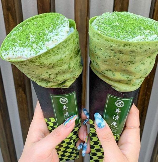 淺草美食︰抹茶可麗餅 寿清庵 淺草美食︰抹茶可麗餅 寿清庵