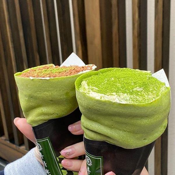 淺草美食︰抹茶可麗餅 寿清庵 淺草美食︰抹茶可麗餅 寿清庵