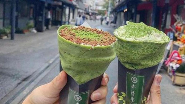 淺草美食︰抹茶可麗餅 寿清庵 淺草美食︰抹茶可麗餅 寿清庵