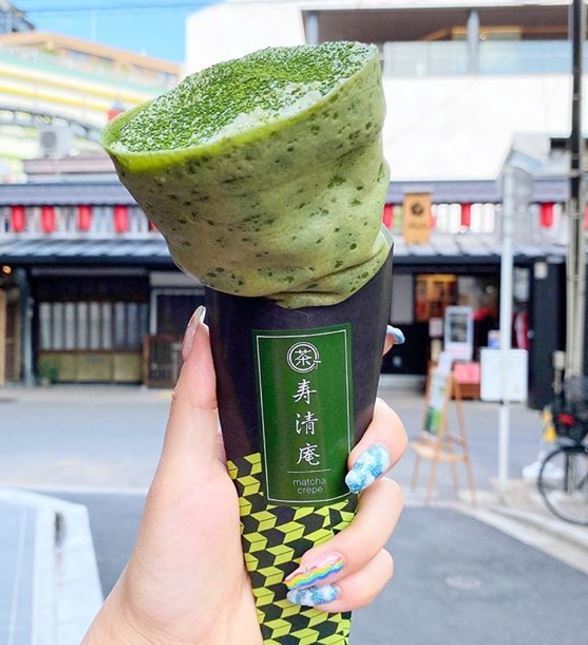 淺草美食︰抹茶可麗餅 寿清庵 淺草美食︰抹茶可麗餅 寿清庵