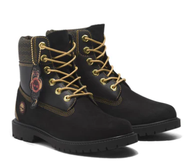 Women Timberland® Heritage 6-Inch Lace-Up Waterproof Boot - Black Nubuck, HK$664 (65%off).