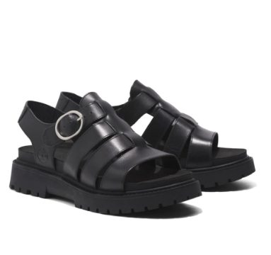 Women Clairemont Way Fisherman Sandal - Black Full Grain, HK$349 (65%off)