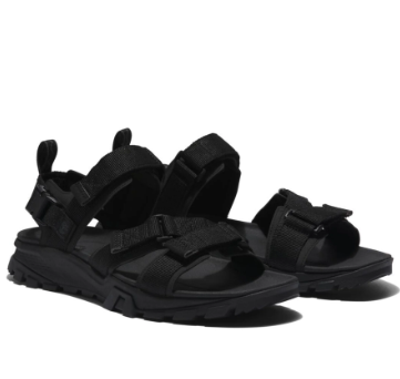 Men Garrison Trail Two-Strap Sandal - Jet Black, HK$349 (65% off)