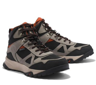 Men Lincoln Peak Waterproof Mid Hiking Boot - Medium Grey, HK$559 (65% off)