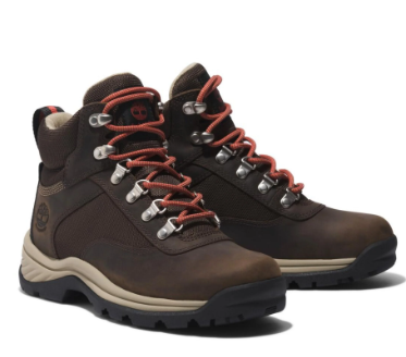 Women White Ledge Waterproof Mid Lace-Up Hiking Boot - Chocolate Brown, HK$499 (64% off)